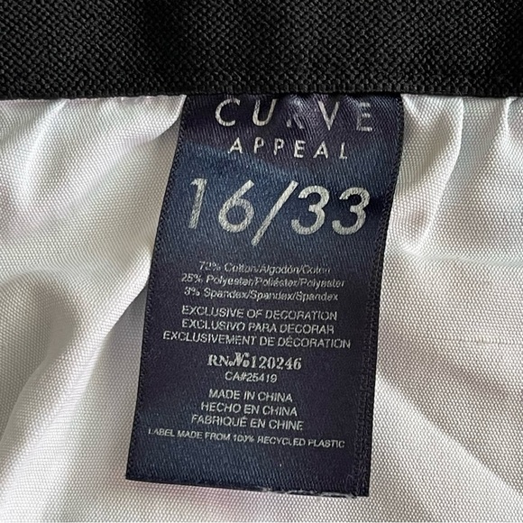 Curve Appeal Stretchy Light Blue Women's Jeans Plus Size 16 - Picture 3 of 8